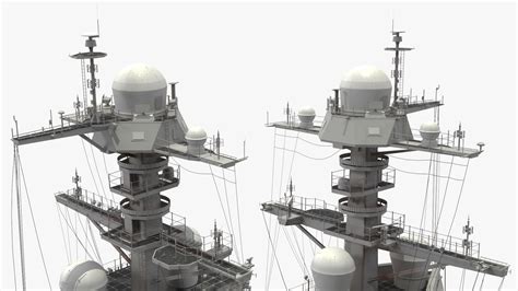 USS Gerald Ford Aircraft Carrier Bridge 3D model | 3D Molier International