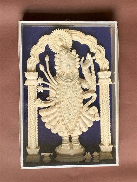 Shreenathji - Sholapith Paintings & Artworks by Arup Malakar