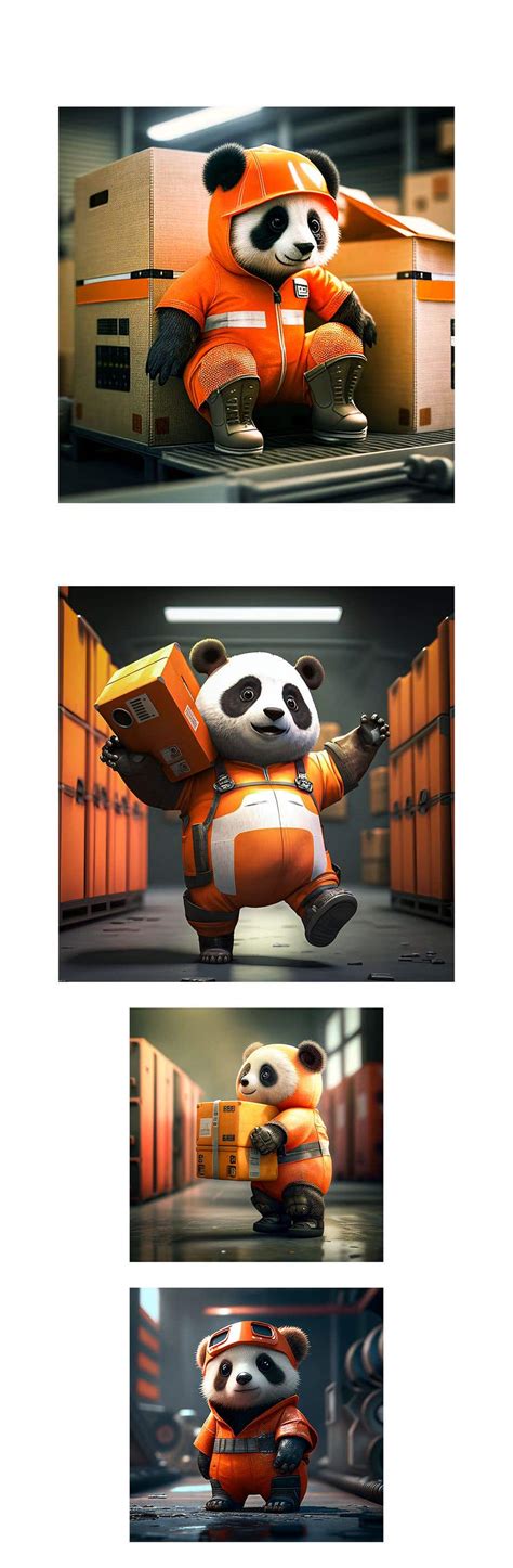 Art Competition - Panda Animal + Logistics | Freelancer
