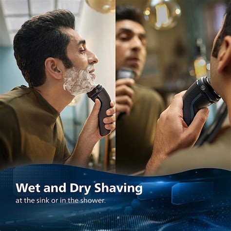 Electric Shaver for Men-| SkinProtect Technology, Wet and Dry Shave ...