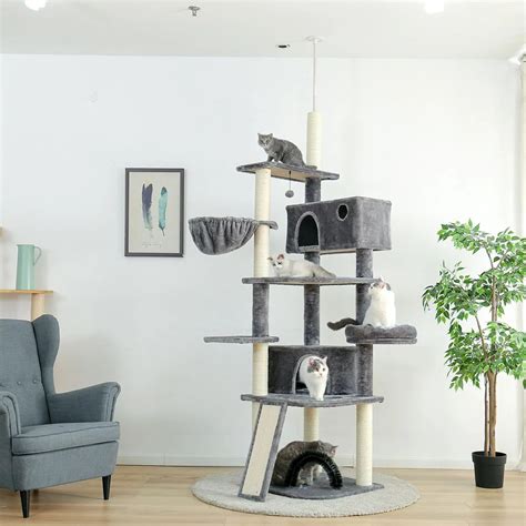 Cat Tower Floor To Ceiling - SCATREY