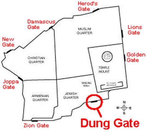 The Bible as Literature Class (Old Testament) : What's with the Dung Gate?