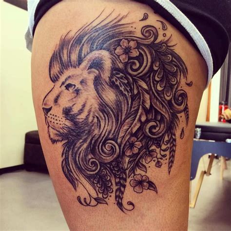 leo tattoo ideas male