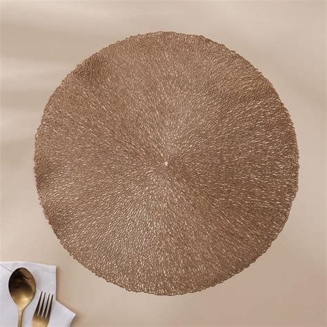 Buy Cinder Hazel PVC Cut-Work Placemat from Home Centre at just INR 349.0