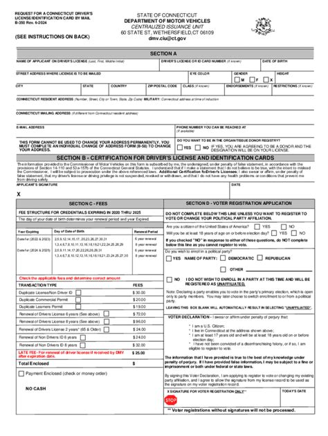 2024-2026 Form CT B-350 - Blank Fillable Template | Fill Out, Print ...