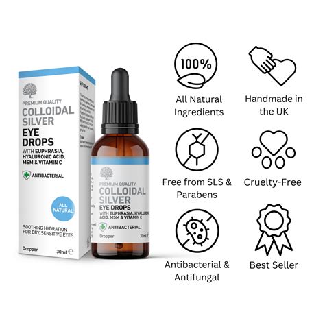 Colloidal Silver Eye Drops | Natural Hydrating Formula – Nature's ...