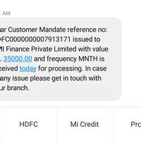 [Resolved] HDFC Bank — hdfc bank mandate for debit - frequency adho