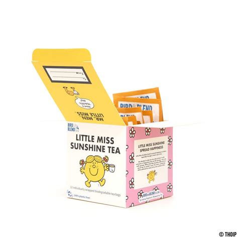 Happiness-Inspired Tea Ranges: The Bird & Blend x Mr. Men Little Miss ...