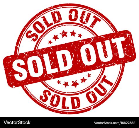 Sold Out Stamp Vector 的图像结果