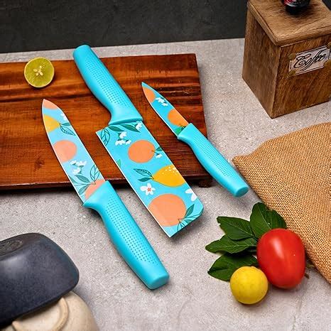 Buy SONANI LIFESTYLE 3-Piece Kitchen Knife Set – High Carbon Stainless ...