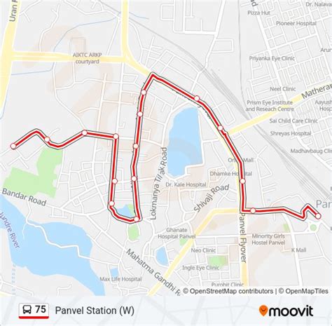 75 Route: Schedules, Stops & Maps - Panvel Station (W) (Updated)
