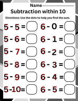 Image result for Touch Dot Math Worksheets