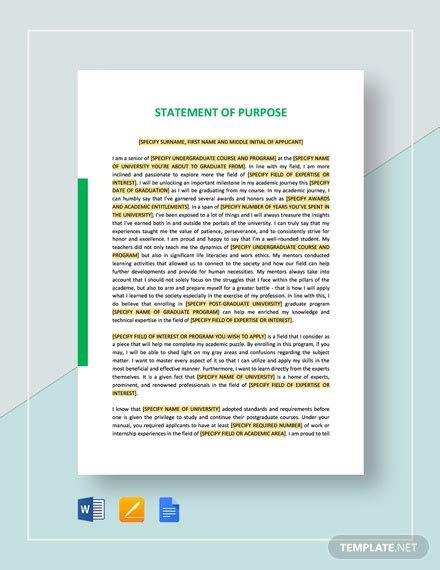 Image result for Purpose Statement