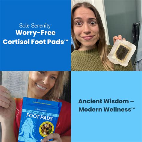 Sole Serenity Cortisol Support Foot Pads for Stress Relief & Detox – Lure Essentials