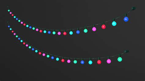 Image result for Colorful String Lights