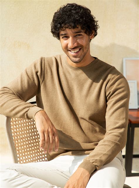 Camel Pullover | Casual Khaki Solid Pullovers for Men Online | Andamen