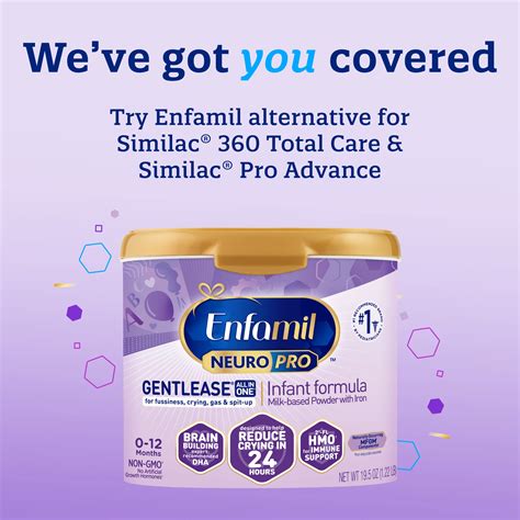 Buy Enfamil NeuroPro Gentlease Baby Formula, Brain and Immune Support ...