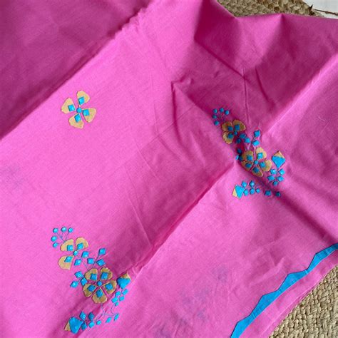 Applique Pink booti- Candy Floss collection – Forsarees