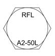 ISO 3506-1 Grade A2-50L Stainless Steel Fasteners Manufacturer India ...