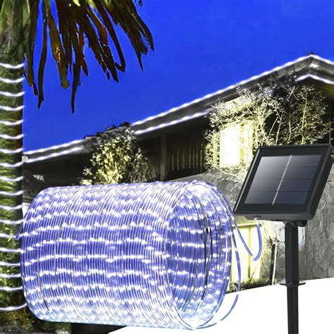 72FT Solar Rope Lights Outdoor, 200LED Solar Rope Lights Outdoor ...