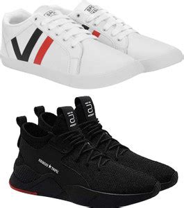 BIRDE Pack Of 2 Combo Comfortable Lightweight Regular Wear Casual Shoes ...