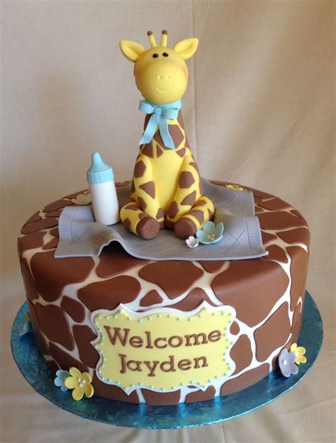 baby shower giraffe ideas
