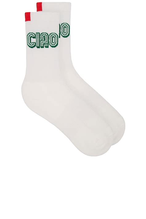 Kule The Women's Ciao Sock in White | REVOLVE