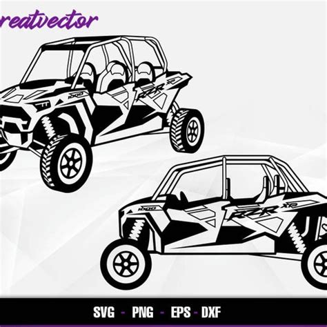 Rzr Xp Pro 4 L EPS SVG PNG Dxf L Vector Art - Etsy India