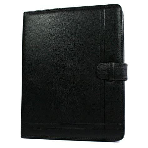 Kroo iPad 4G LTE Case Leather Manhattan Portfolio with Kick Stand ...