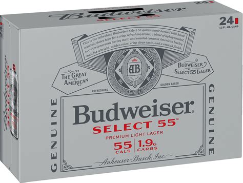Budweiser Select 55 | 12 pack of 12 oz Bottle