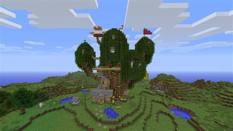 Image result for Adventure Time Tree House Minecraft