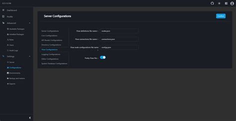Server Configuration | EcoFlowJS