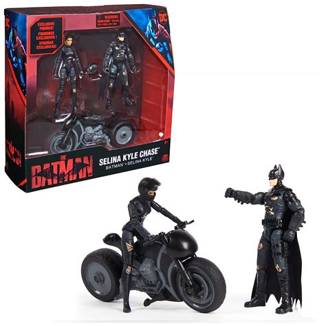 Buy The Batman 2022 Movie Series Selina Kyle Chase Set with Batman and ...
