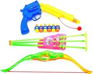 Dynamic Retail Global Gun Toys for Boys With Bullets, Archery Bow ...