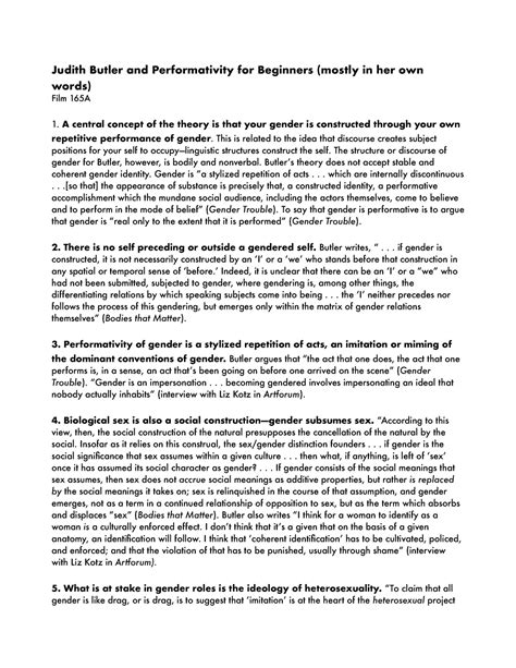 Image result for Judith Butler Performativity