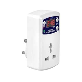 ELEQUA Digital High, Low Voltage Cutoff/Protector/Safty (Adjustable ...