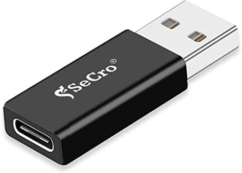 Hoss® USB Type C Female to USB Male Adapter - USB C to USB A Connector ...