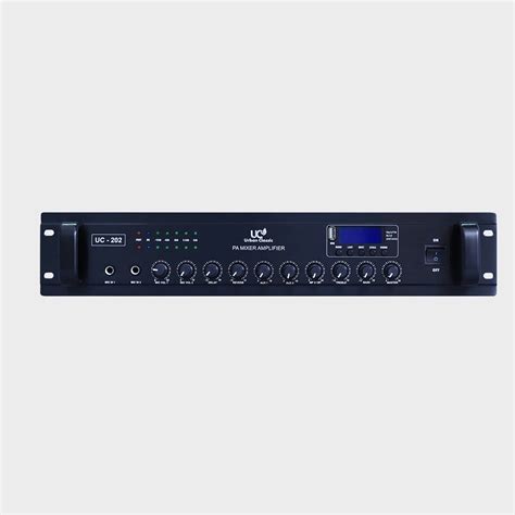 Urban Classic UC 202 400W Mixer Amplifier with Stereo Output, Bluetoot
