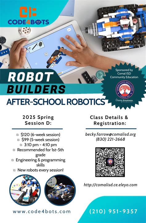 Code4Bots Robot Builders at CISD Timberwood Park Elementary, CISD ...