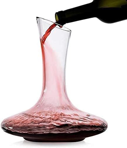 Vilon Italian Premium Wine Decanter - 1500 ml Hand Blown Lead-Free ...