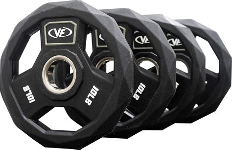 Buy Valor Fitness OPPU Polyurethane Olympic Weight Plates with Grip ...