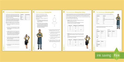 Maths in Hairdressing Worksheets | Beyond