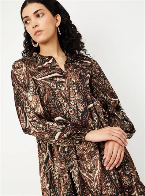 Buy Women Printed A-line Dress Online at just Rs. 1399.0 ...