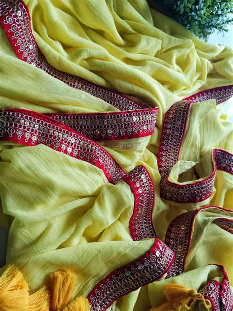 Beautiful Cotton Mulmul Saree Lace Border – thecotlin