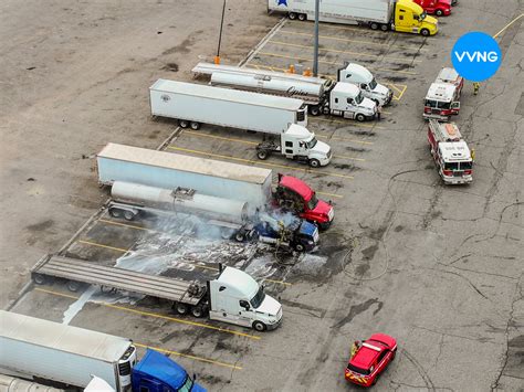 Two Semis Catch Fire at Pilot Truck Stop in Hesperia; No Injuries ...