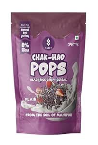 Taret Chak-Hao Pops | Black Rice Crispy Cereal 0% Added Sugar with ...