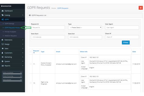 Opencart - GDPR - General Data Protection Regulation