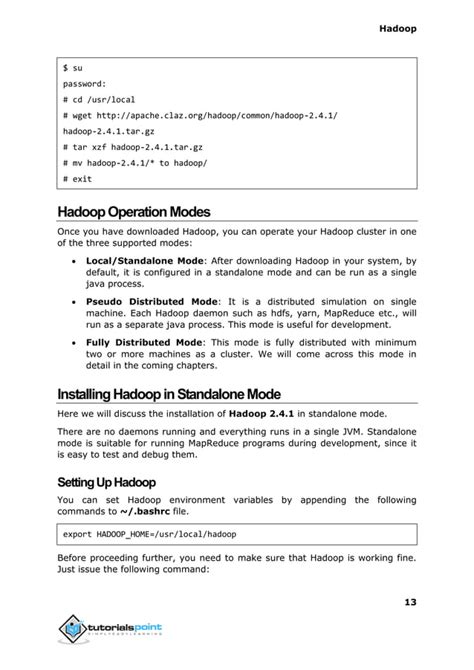 Hadoop Tutorial PDF 的图像结果