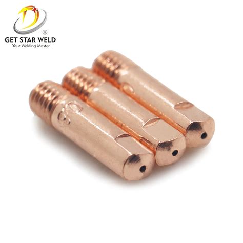 Get Star Weld M6*25 MIG Welding Copper 15ak Contact Tips - Welding ...