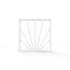 Screen Tight Sunburst Vinyl Screen Door Decorative Insert at Lowes.com